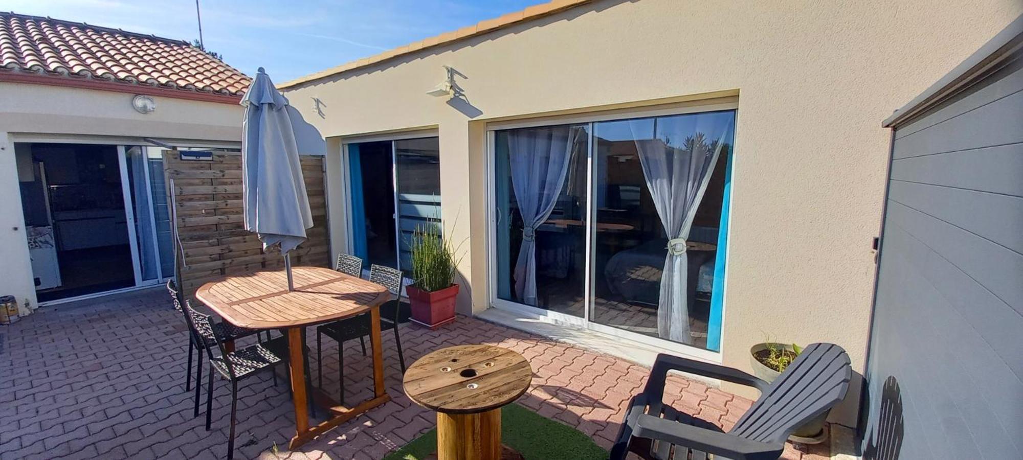 Studio Location Saisonniere Bord De Mer. Saint-Michel-Chef-Chef Exterior photo